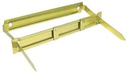 Fásteners metálicos dorados, 50 und.