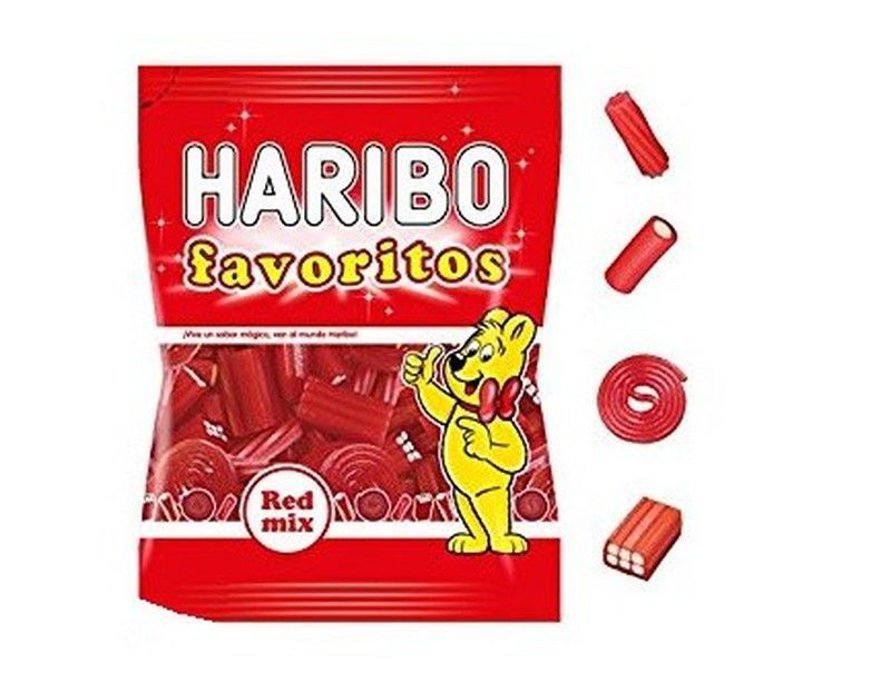 Favoritos Red&White brillo 3913 18 Bolsitas de 90Gr Haribo