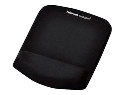FELLOWES Alfombrilla con reposamuñecas foam PlusTouch® Negro 9252003