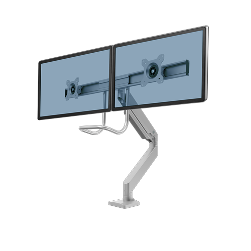 FELLOWES Brazo Monitor Dual EPPA Crossbar Plata 9909201