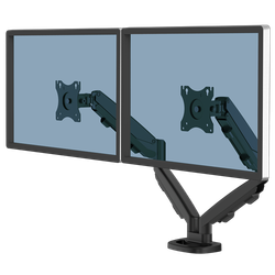 FELLOWES Brazo para monitor doble Eppa® Negro 9683401