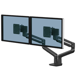 FELLOWES Brazo para monitor Doble Tallo® Negro 8614401