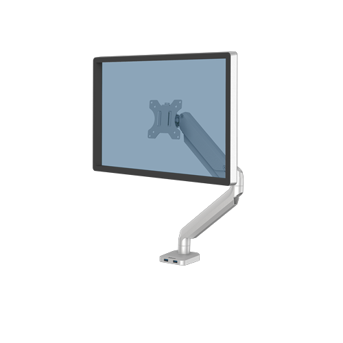 FELLOWES Brazo para monitor individual Platinum Series® Plata 8056401
