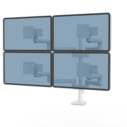 FELLOWES Brazo para monitor Tallo Modular® 4FFS Blanco 8610101