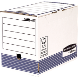 FELLOWES Caja de archivo definitivo A4 200mm Azul 0028501