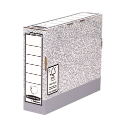 FELLOWES Caja de archivo definitivo A4 Gris 80mm Gris 1080001