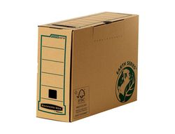 FELLOWES Caja de archivo definitivo folio 100mm con montaje manual 4471801