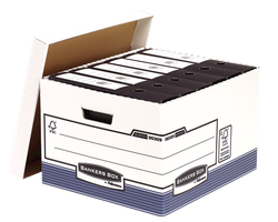 FELLOWES Contenedor de archivos tamaño folio Azul 0030901