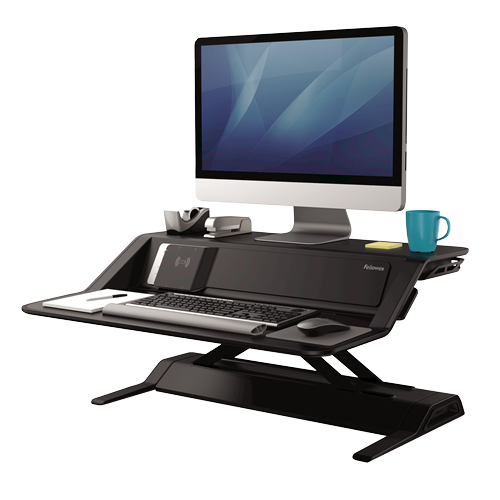 FELLOWES Estación de trabajo Sit-Stand Lotus® DX Negro 8081001