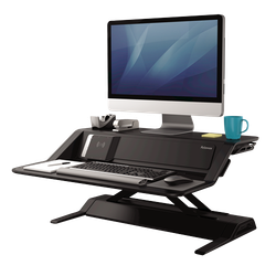 FELLOWES Estación de trabajo Sit-Stand Lotus® DX Negro 8081001