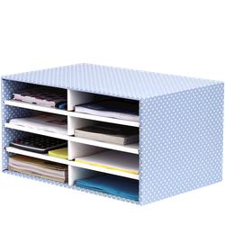 FELLOWES Módulo de Archivo de sobremesa Azul/Blanco 4482501