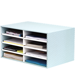 FELLOWES Módulo de Archivo de sobremesa Verde/Blanco 4482601