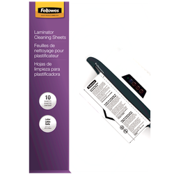 FELLOWES Pack 10 Hojas De Limpieza y Transportador A4  5320604