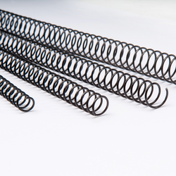 FELLOWES Pack de 100 espirales metálicas Negras 10mm 5103501