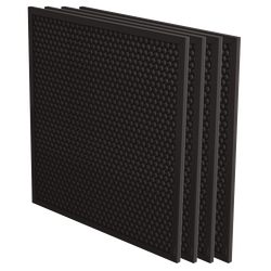 FELLOWES Pack de 4 Filtros Carbono 10mm para AeraMax Pro AM3 y AM4 9416502