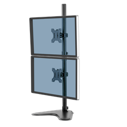 FELLOWES Soporte con peana para monitor doble en vertical Professional Series  8044001