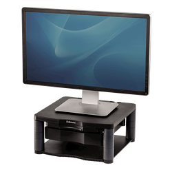 FELLOWES Soporte para monitor Plus grafito 9169501