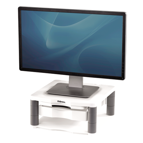 FELLOWES Soporte para monitor Plus Gris 91713