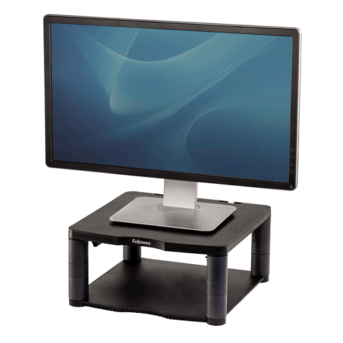 FELLOWES Soporte para monitor Premium grafito 9169401