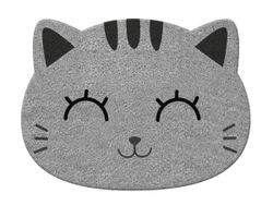 Felpudo Original Forma de Gato Gris ITotal Ideal Regalo