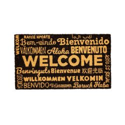 Felpudo Original Welcome Negro ITotal Ideal Regalo
