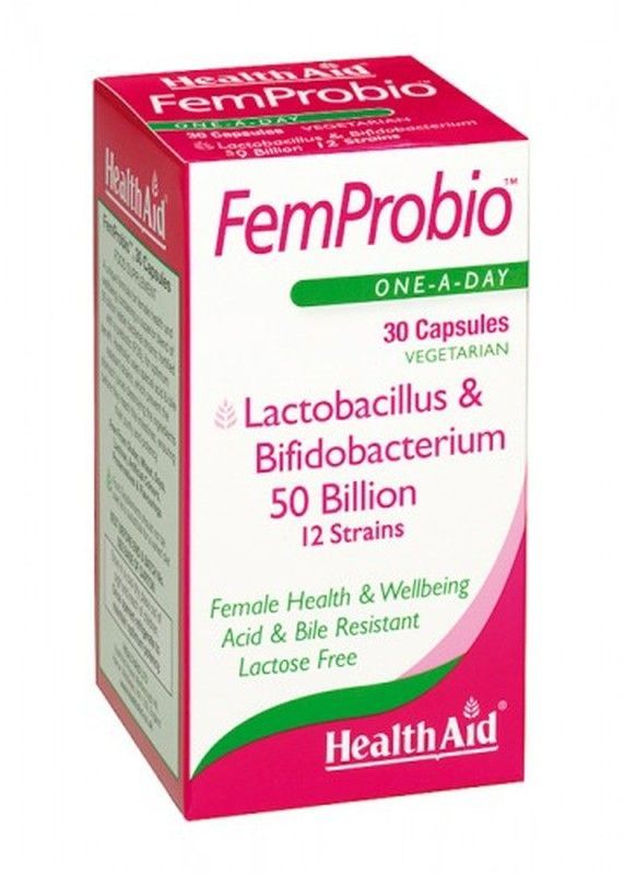 Femprobio 50.000 Millones 30 Cápsulas Health Aid
