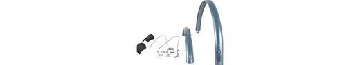 Fender trek steel district front/rear set blue