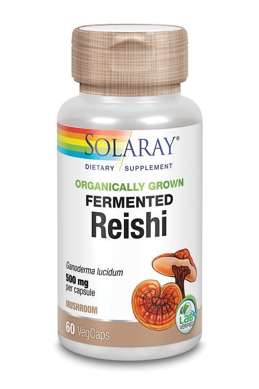 Fermented Reishi 1000 mg 60 cápsulas vegetales