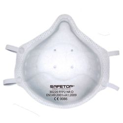 FFP2 NR D, mascarilla preformada con pieza de espuma