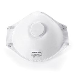 FFP2 NR D, mascarilla preformada con válvula