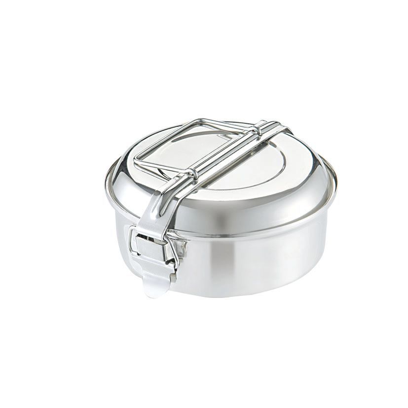 Fiambrera Cilindrica Inox. 16 Cm.