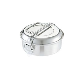 Fiambrera Cilindrica Inox. 16 Cm.