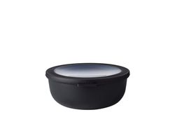 Fiambrera Hermética 1250 ml Negro Nordico Cirqula Mepal