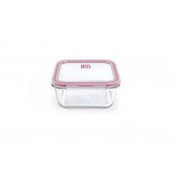 Fiambrera vidrio 570ml cuad (apta para horno) iris
