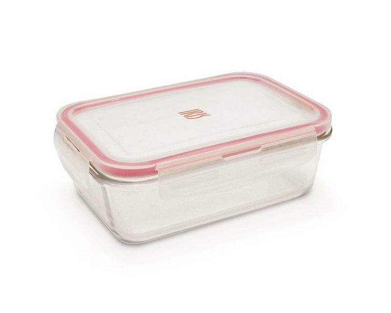 Fiambrera vidrio 840 ml (apta para horno) iris