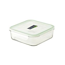 Fiambrera Vidrio Hermético Cuadrado 90 cl Glasslock