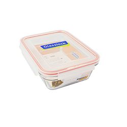 Fiambrera Vidrio Hermético Horno Rectangular 90 cl Glasslock