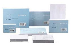 Fichas de cartulina. 5 tamaños y 2 formatos