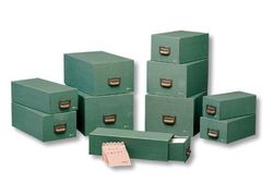 Ficheros de cartón. 5 tamaños y 2 formatos