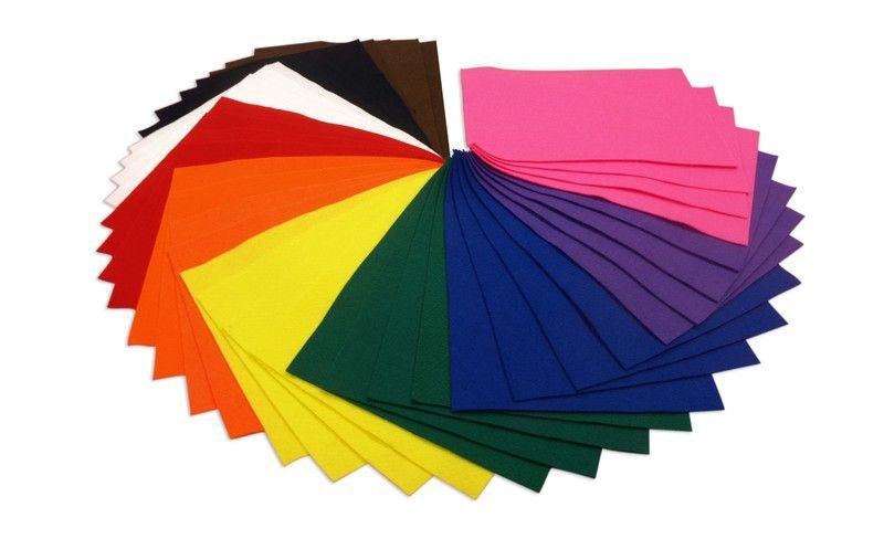 Fieltro de colores