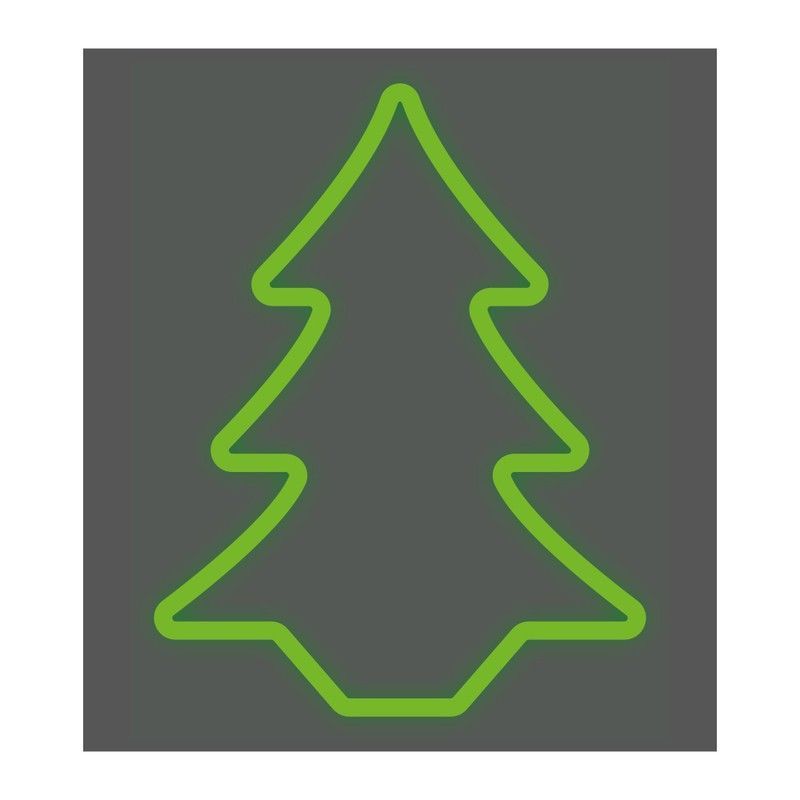 Figura Abeto Flexiled 62cm Verde