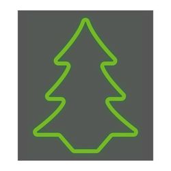 Figura Abeto Flexiled 62cm Verde