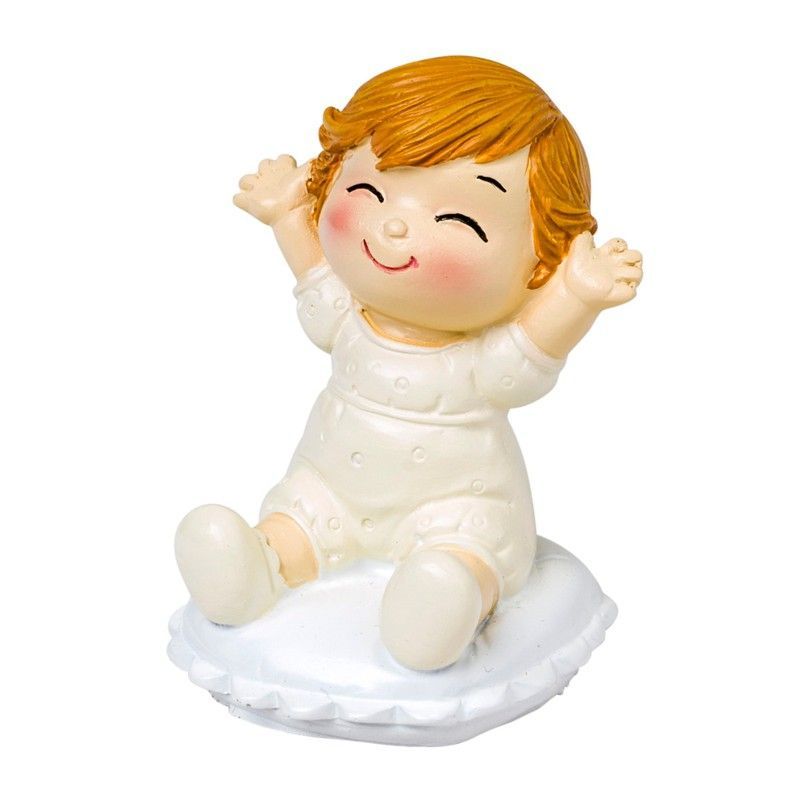 Figura bebé Pop &Fun sentado en cojín (8cm) de Mopec