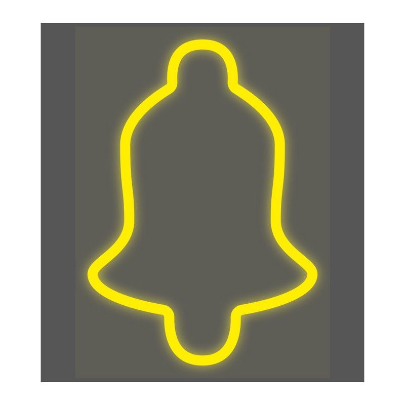 Figura Campana Flexiled 79cm Blanco Calido