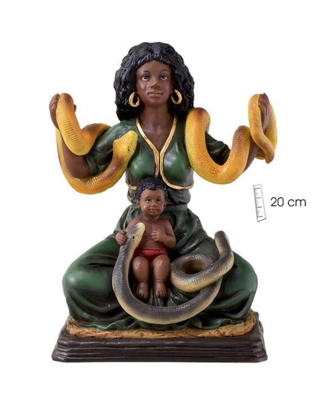 Figura de Santa Marta Dominadora - (20cm)