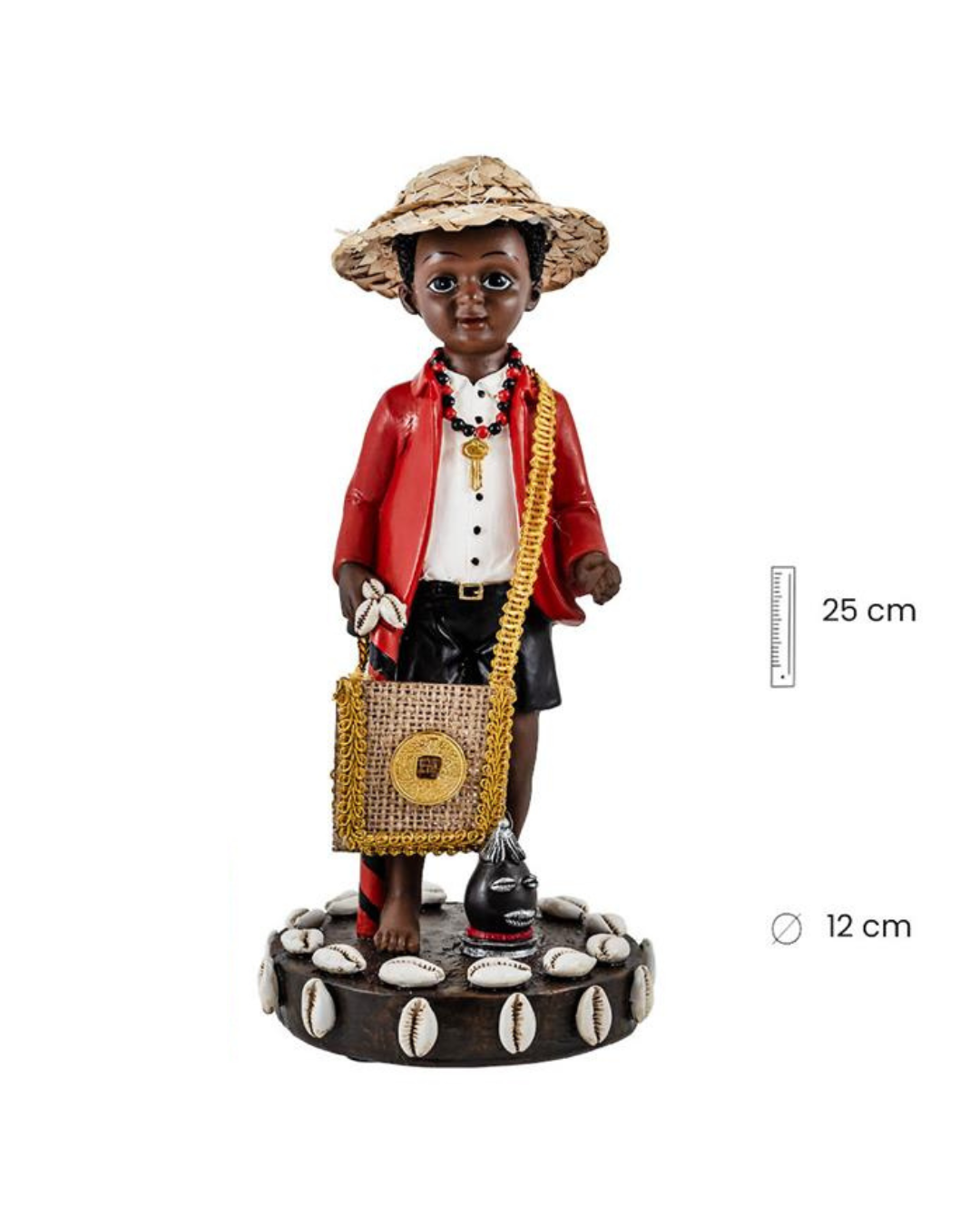 Figura Elegguá Niño 25 cm