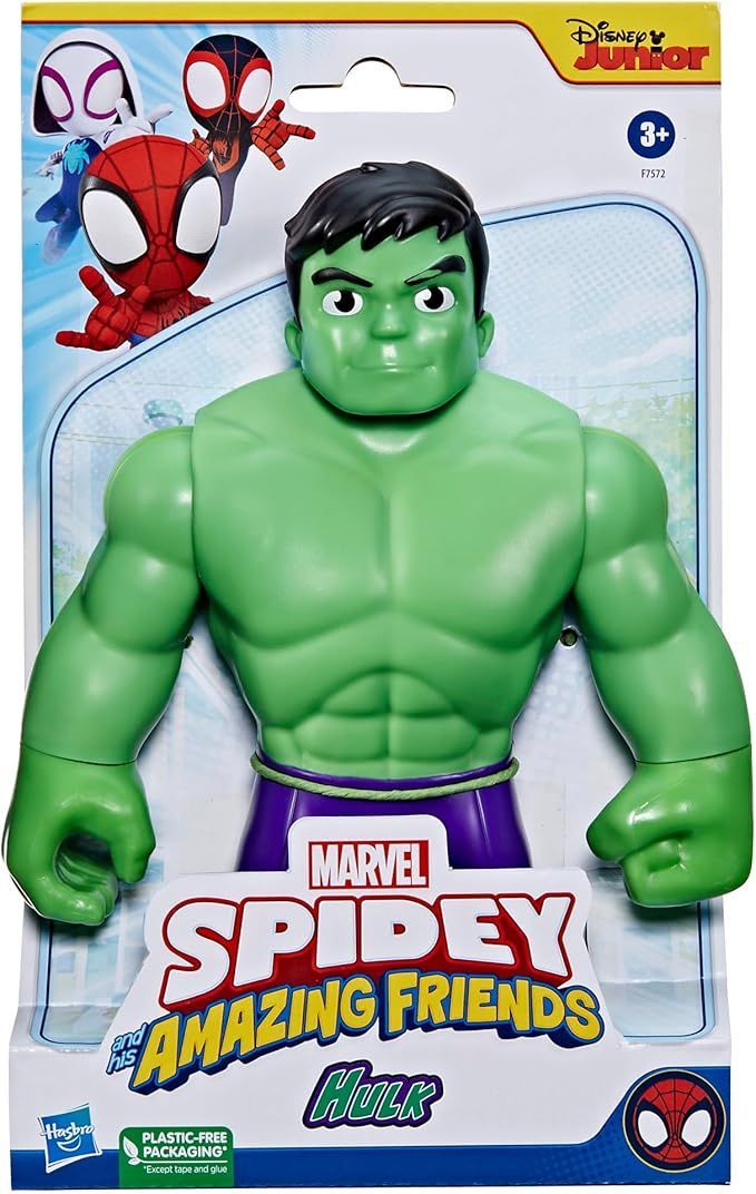 Figura Gigante de Hulk 22,5 cm - Marvel Spidey and His Amazing Friends