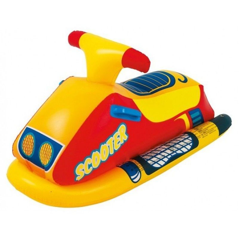 Figura hinchable moto de agua