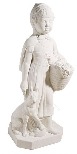 Figura jardín Caperucita Verniprens