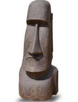 Figura MOAI GREEN STONE